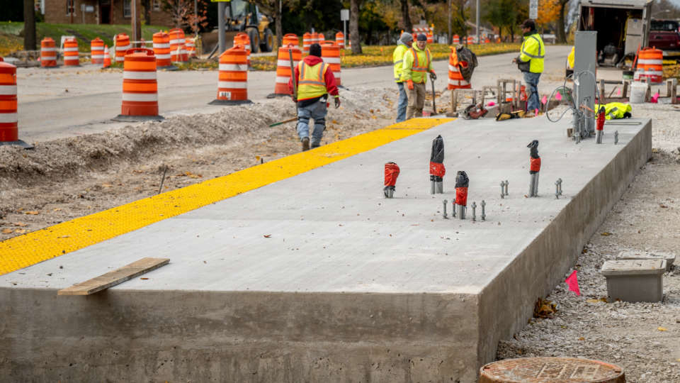 BRT Milwaukee ZTI Cement Foundation 9
