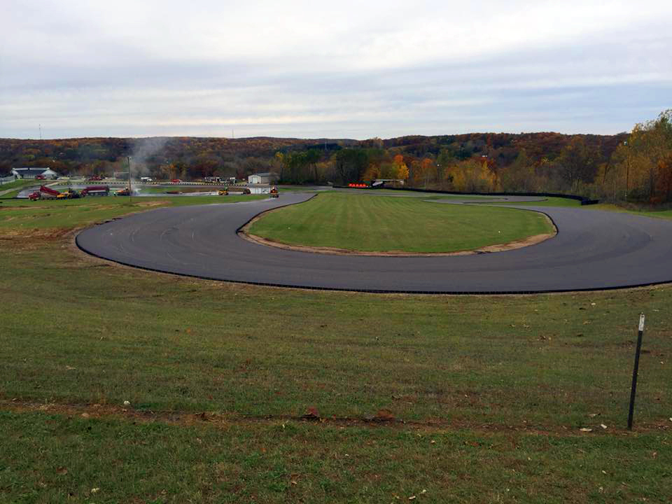 Wide shot of Road of America Go-Cart Track