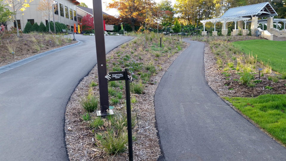 Green Bay Botanical gardens path