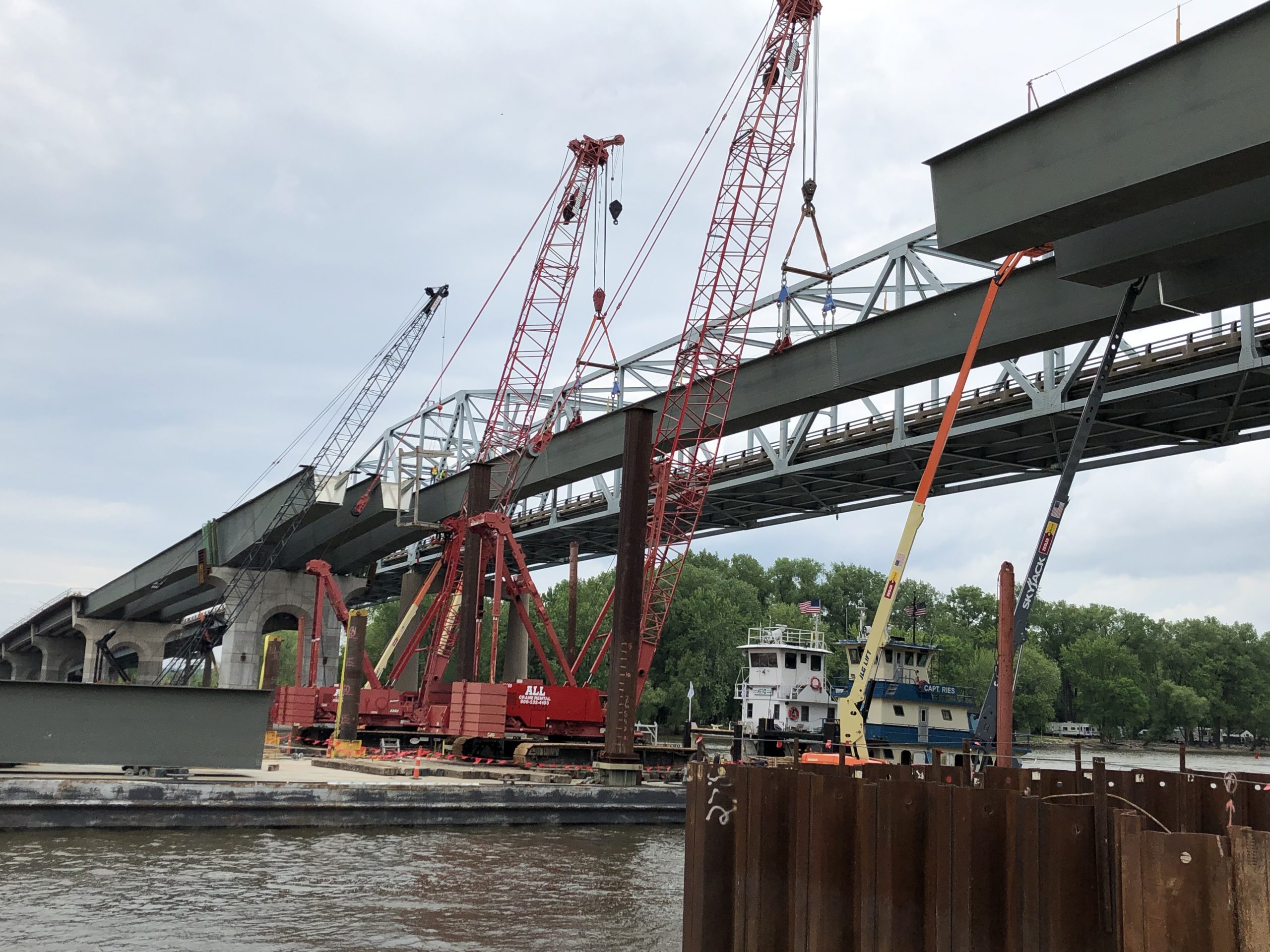 Red Wing Eisenhower Bridge being replaced