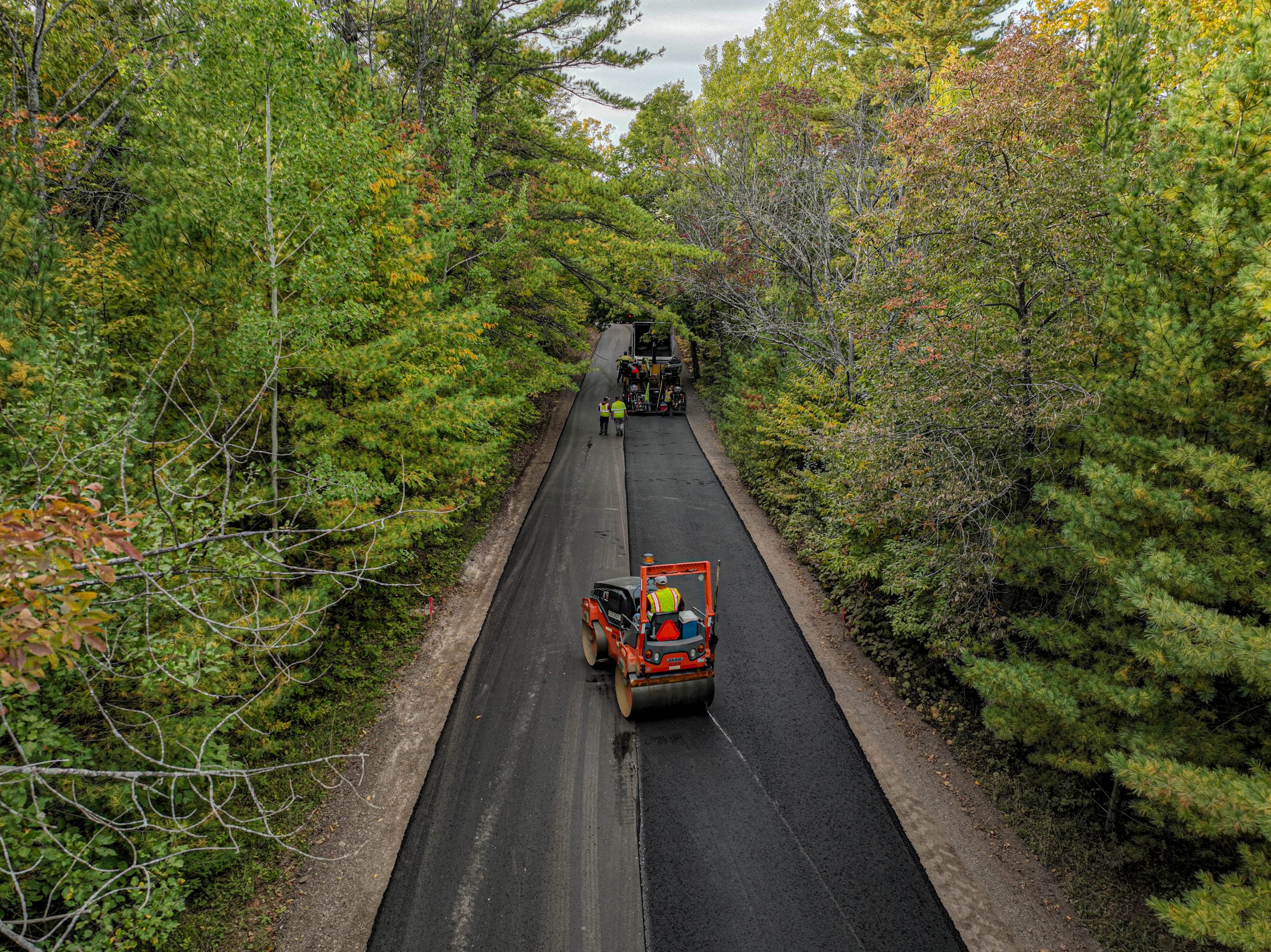 Road repairs throughout Peninsula State Park