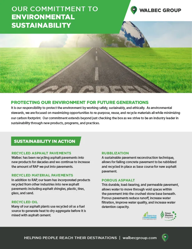 Our Commitment to Environmental Sustainability document