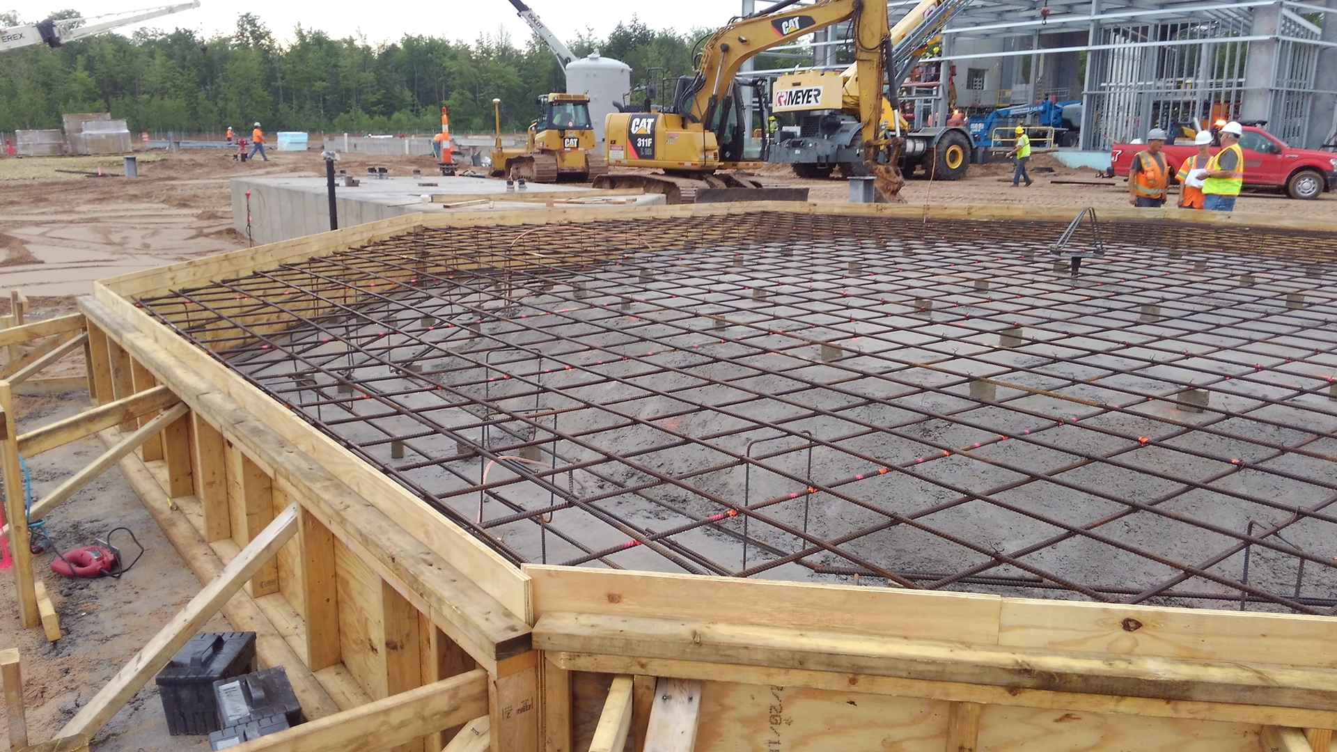 UMERC structural tank foundation