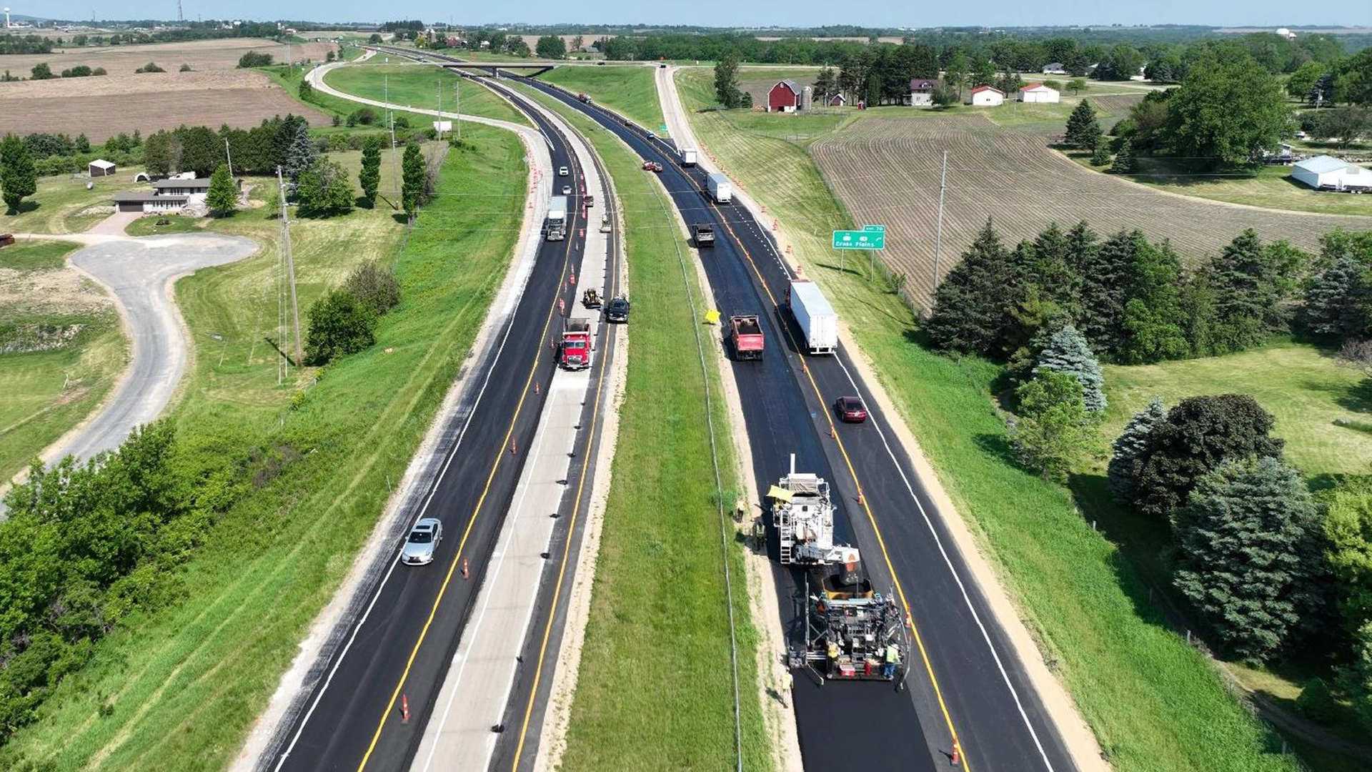 aerial view of USH 18