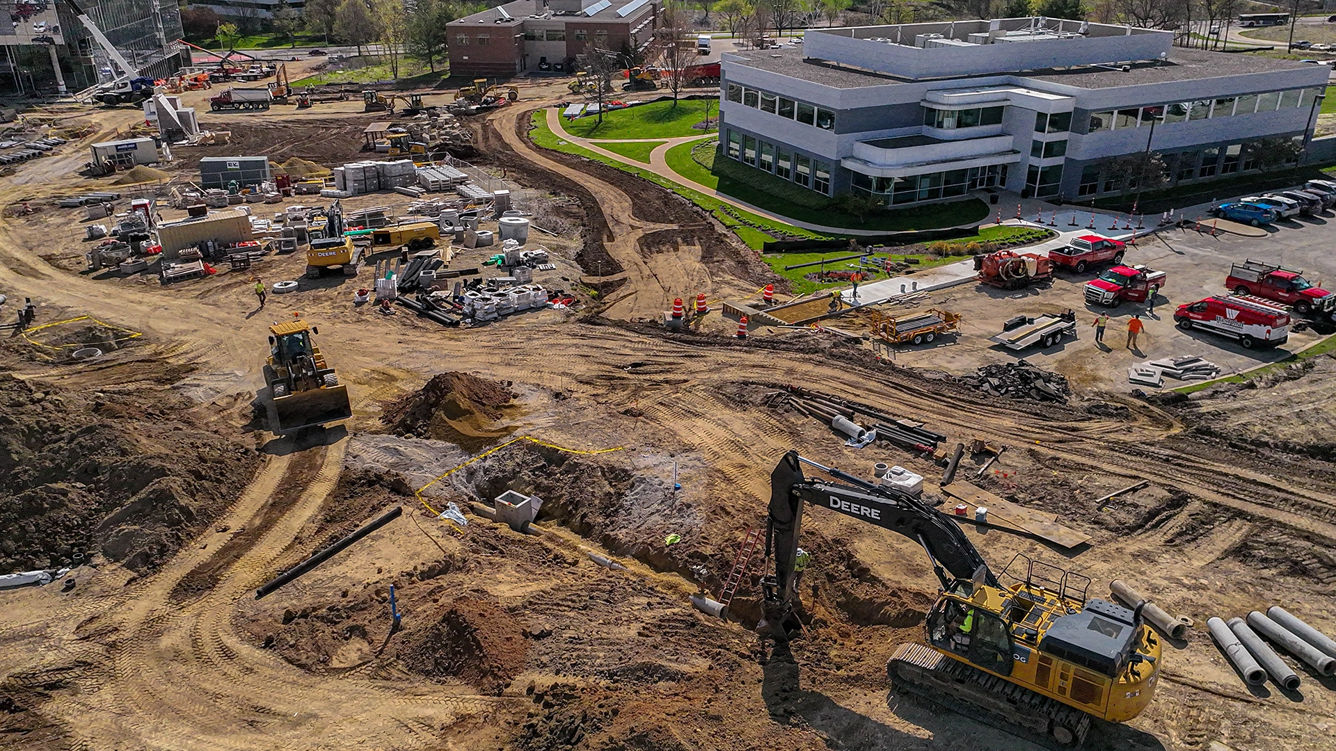 university research park under construction