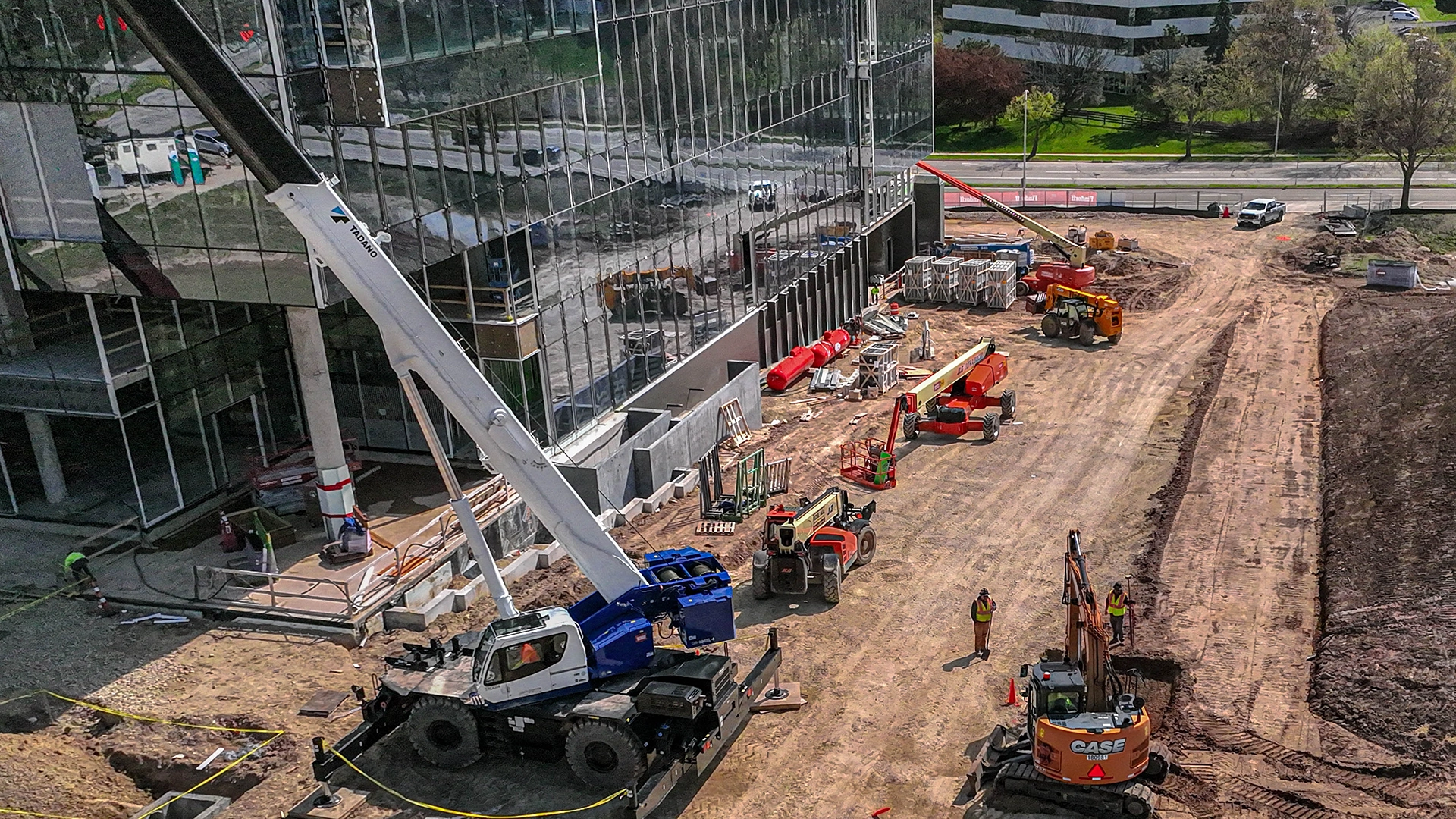 university research park under construction