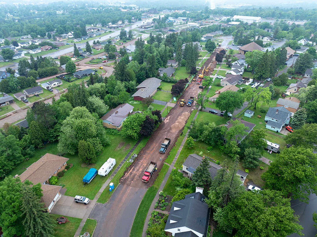 Sewer replacement for the City of Ishpeming, MI