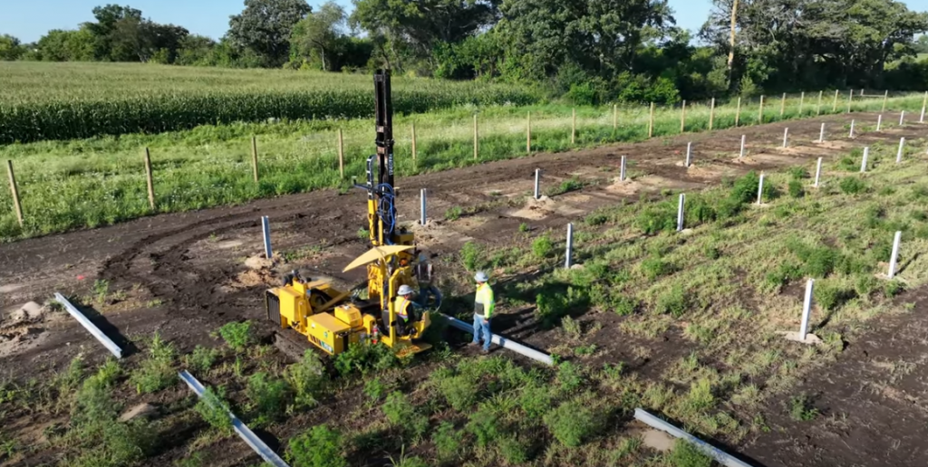 Zenith Tech uses Machine Control at Elkhorn Solar