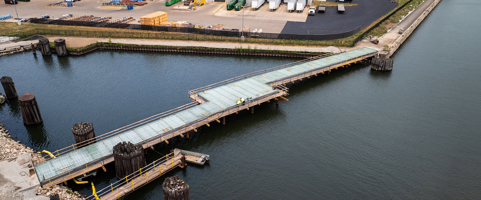 Milwaukee Riverwalk South Leg Progress